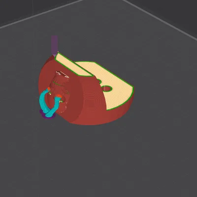 Adapter 90° cho spool holder Creality Ender 3 V3 SE