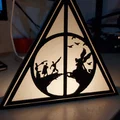 Đèn Harry Potter – Biểu tượng Deathly Hallows (LAMP) - Thumbnail 1