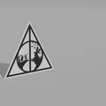 Đèn Harry Potter – Biểu tượng Deathly Hallows (LAMP) - Thumbnail 2