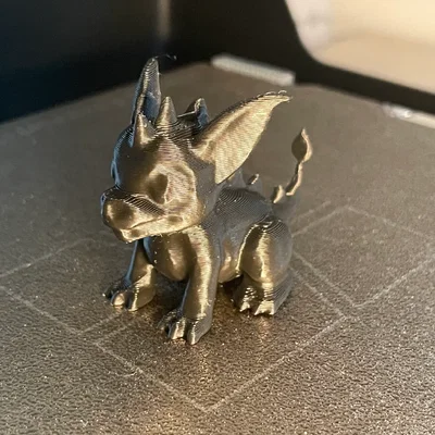 Mô hình rồng con mini siêu dễ thương - In 3D nhanh và chi tiết