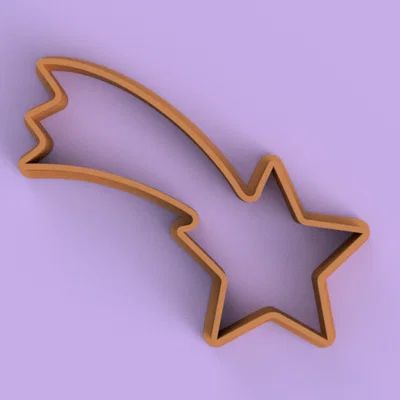 Khuôn Cắt Bánh Quy Hình Ngôi Sao Bethlehem 3D Printing