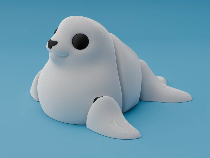 Hải cẩu con khớp nối (Articulated Seal pup) - Image 1