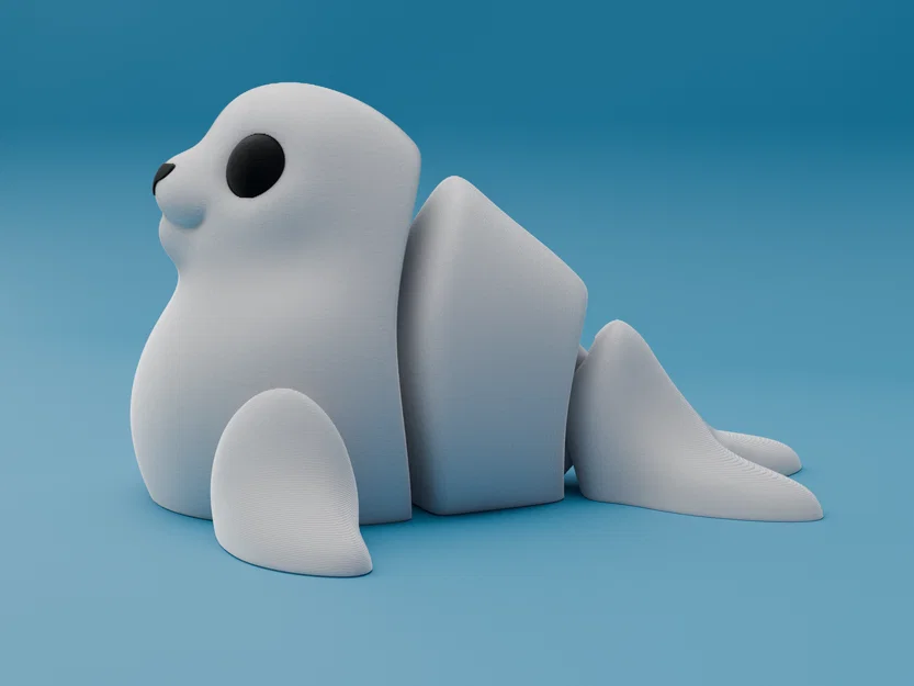 Hải cẩu con khớp nối (Articulated Seal pup) - Image 2
