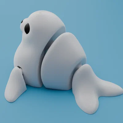 Hải cẩu con khớp nối (Articulated Seal pup)