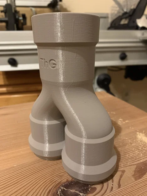 Đầu nối ống hút bụi chữ Y cho Festool và Mafell Erika 60 - Image 3