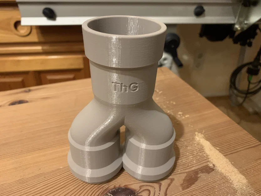 Đầu nối ống hút bụi chữ Y cho Festool và Mafell Erika 60 - Image 4