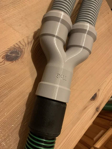 Đầu nối ống hút bụi chữ Y cho Festool và Mafell Erika 60 - Image 5