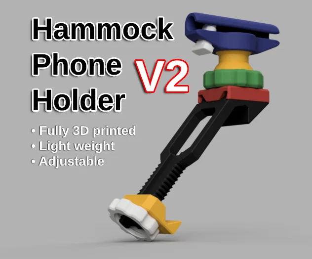 Giá đỡ điện thoại cho hammock V2 [Bản cũ, xem mô tả để lấy bản mới] - Image 2