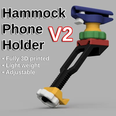 Giá đỡ điện thoại cho hammock V2 [Bản cũ, xem mô tả để lấy bản mới]