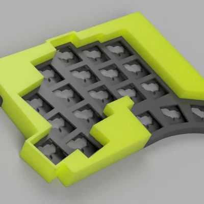 Case bàn phím TOTEM-SHIFT Wireless BLE Redux Split Splay (Swappable Plate)