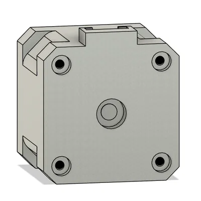 Mô hình động cơ bước NEMA 17 (STL file chuẩn cho thiết kế)