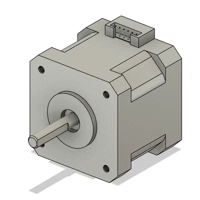 Mô hình động cơ bước NEMA 17 (STL file chuẩn cho thiết kế)
