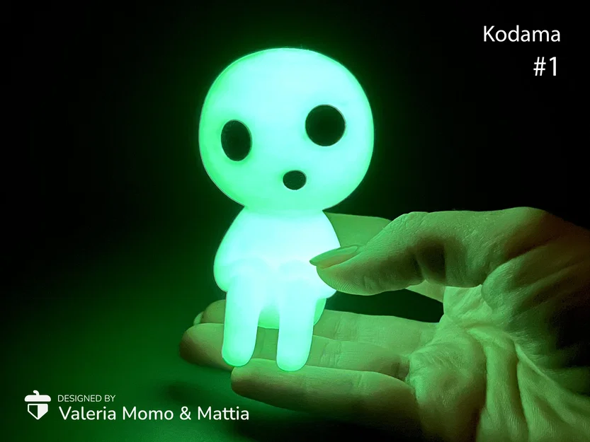 Kodama (#1) – Princess Mononoke (Miyazaki) FanArt - Image 4