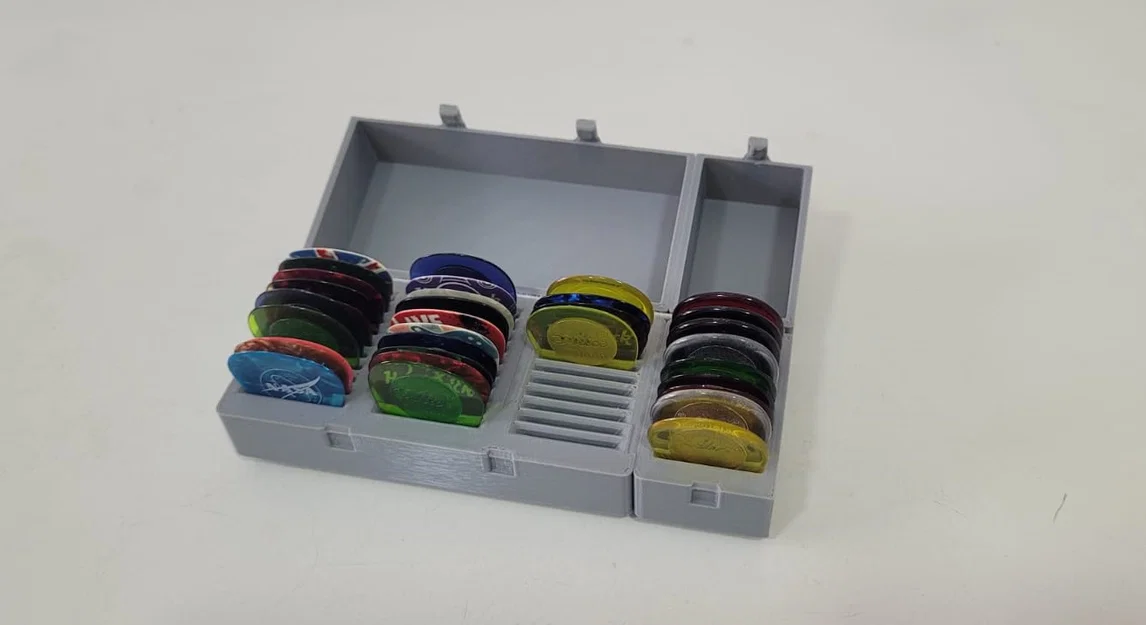 Hộp đựng pick guitar (Caja para almacenar picks de guitarra) - Image 1