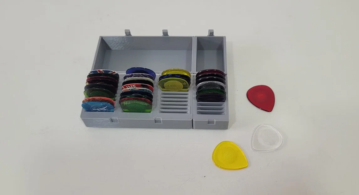 Hộp đựng pick guitar (Caja para almacenar picks de guitarra) - Image 3