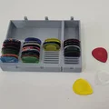 Hộp đựng pick guitar (Caja para almacenar picks de guitarra) - Thumbnail 3