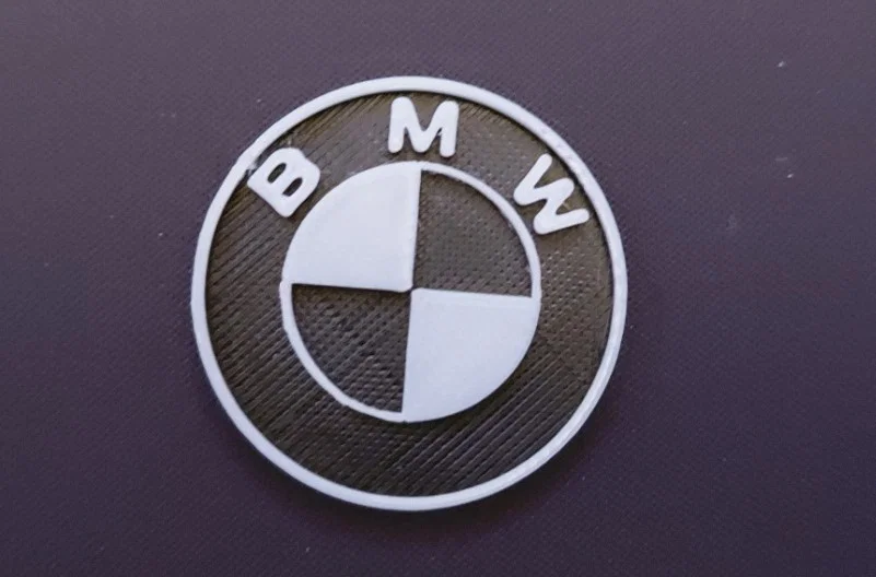Chip mở khóa xe đẩy siêu thị hình logo BMW in 3D cực chất - Image 1