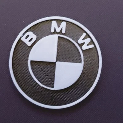 Chip mở khóa xe đẩy siêu thị hình logo BMW in 3D cực chất