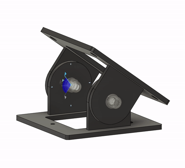 Giá treo loa Teufel Reflekt tùy chỉnh góc nghiêng 55 độ (In 3D)