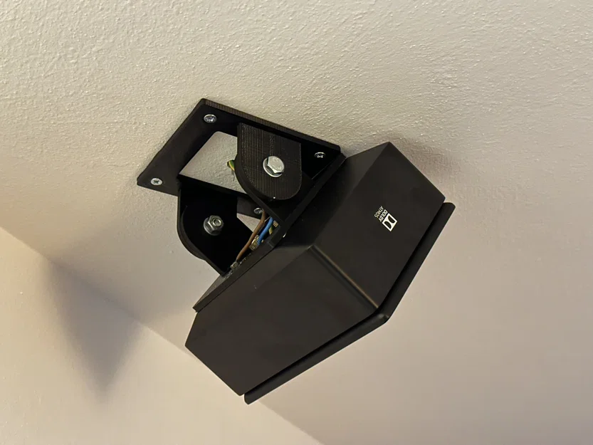 Giá treo loa Teufel Reflekt tùy chỉnh góc nghiêng 55 độ (In 3D) - Image 4