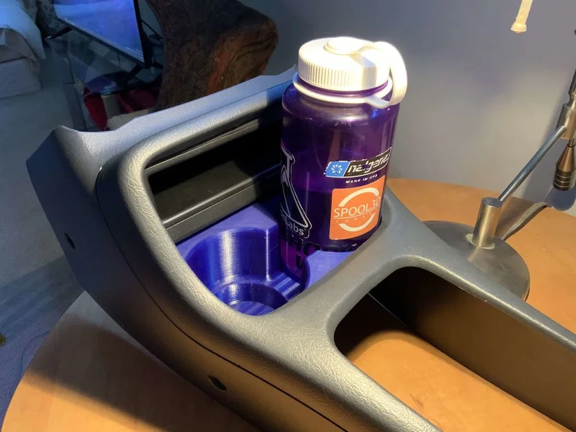 Nâng cấp khay để ly Civic DX 1997 – vừa Nalgene 1L & ly cà phê cao 20oz - Image 4