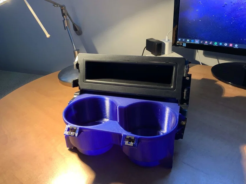 Nâng cấp khay để ly Civic DX 1997 – vừa Nalgene 1L & ly cà phê cao 20oz - Image 6