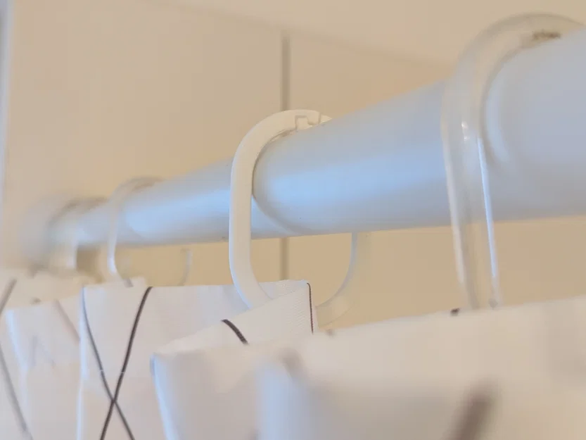 Locking Curtain Ring – Vòng treo rèm có khóa - Image 2