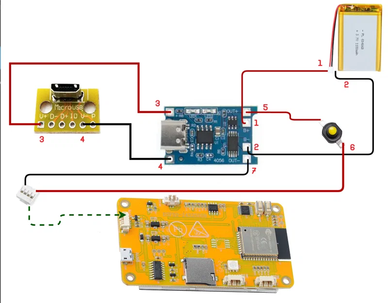 2.8 Inch DIYMALL ESP32 - Image 4