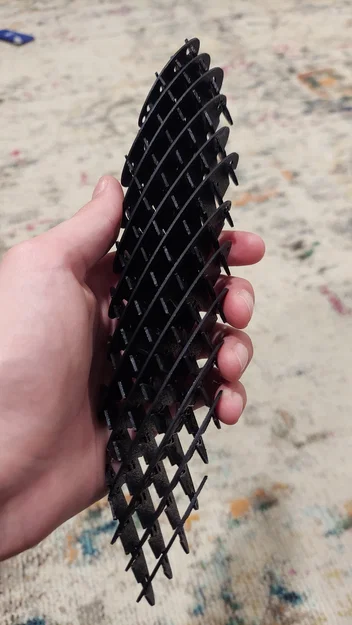 Morf Worm - Waffle Fidget (đồ chơi lắp ráp sau khi in) - Image 1