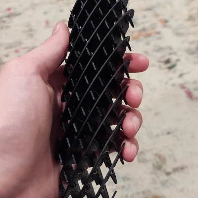 Morf Worm - Waffle Fidget (đồ chơi lắp ráp sau khi in)