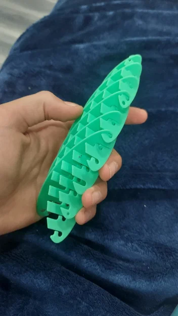 Morf Worm - Waffle Fidget (đồ chơi lắp ráp sau khi in) - Image 2