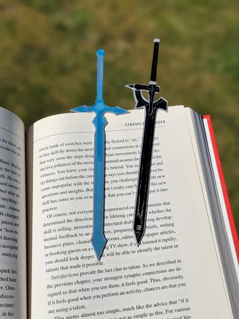 Bookmark Kiếm Sword Art Online (SAO) - Sword Bookmarks - Image 1