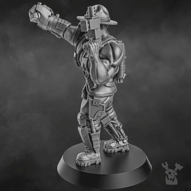 Chỉ Huy Jungle Fighters Commander (28mm) - Image 4