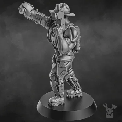 Chỉ Huy Jungle Fighters Commander (28mm)