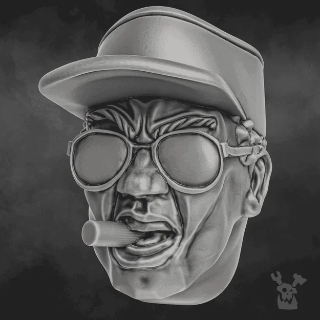 Bộ 5 đầu Jungle Fighters Head Bits “Commandos” (Set x5) - Image 5