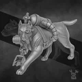 Toxic Hound – Chó Sci‑fi (pre-supported & unsupported) - Thumbnail 1