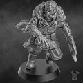 Vultures Horde Commander – Chỉ huy băng Vultures (28mm) - Thumbnail 2
