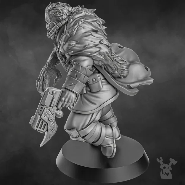 Vultures Horde Commander – Chỉ huy băng Vultures (28mm) - Image 4