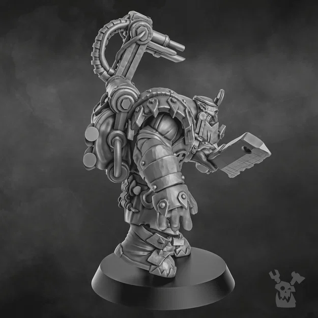 Medic Boy (mini 28mm) – file STL pre-supported & unsupported - Image 3