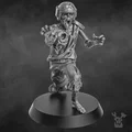 Pandemic Zombie – Zombie dịch bệnh (có/không supports) 28mm - Thumbnail 2