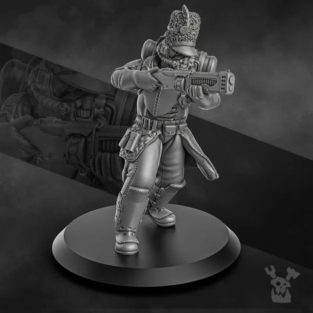 Steam Guard Soldier – Lính Vệ Binh Hơi Nước - Image 1
