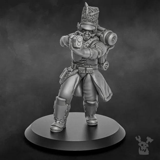 Steam Guard Soldier – Lính Vệ Binh Hơi Nước - Image 2