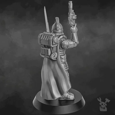 Dawnguard Squad Commander – Chỉ Huy Tiểu Đội (STL 28mm)
