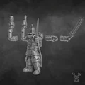 Dawnguard Squad Commander – Chỉ Huy Tiểu Đội (STL 28mm) - Thumbnail 6