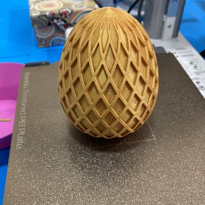 Mô hình Trứng Rồng Phục Sinh in 3D đẹp mắt, độc đáo