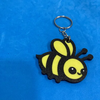 Móc khóa chú ong nhỏ dễ thương (Spring happy bee keychain)