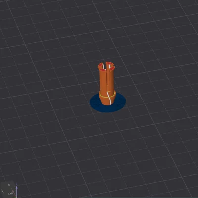 Creality Space Pi - Gá giữ ống PTFE (PTFE Tube Attachment)