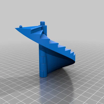 Tháp Xí Ngầu Khác – Cầu Thang Chia Đôi (Split Staircase)