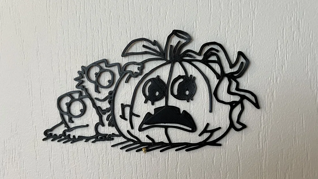Tranh treo tường 3D Halloween Simon's Cat độc đáo cho ngôi nhà bạn - Image 1