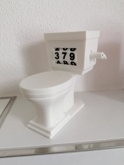 Mechanical Toilet Counter – Bộ đếm cơ kiểu bồn cầu - Image 2